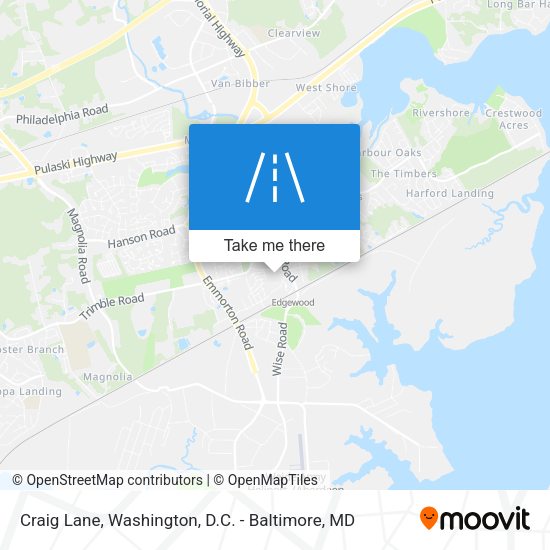 Mapa de Craig Lane