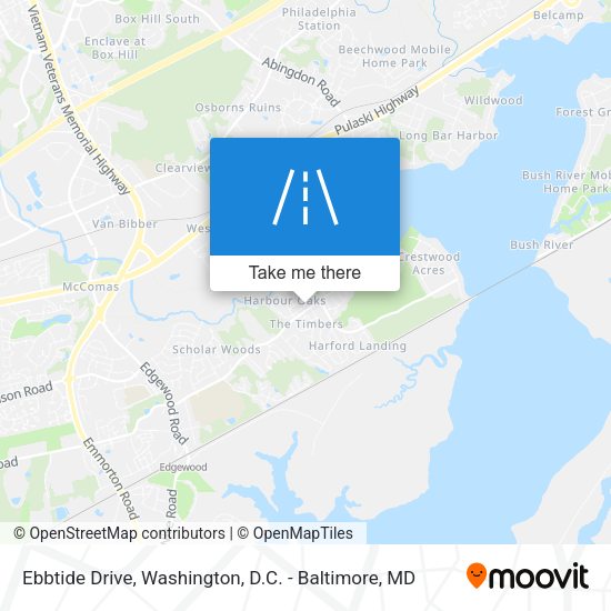 Ebbtide Drive map