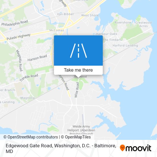 Mapa de Edgewood Gate Road