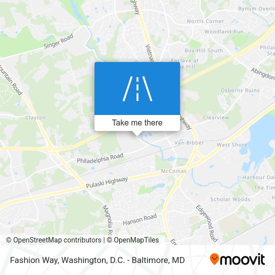 Fashion Way map