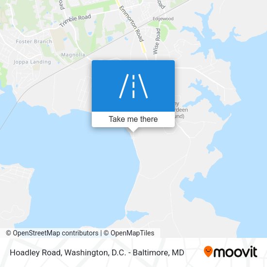 Hoadley Road map