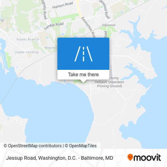 Jessup Road map