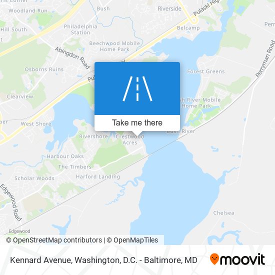 Kennard Avenue map