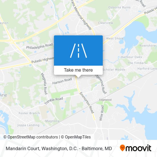 Mandarin Court map