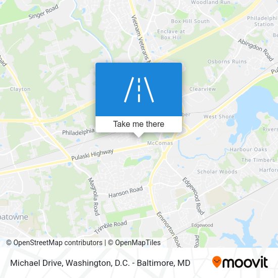 Mapa de Michael Drive