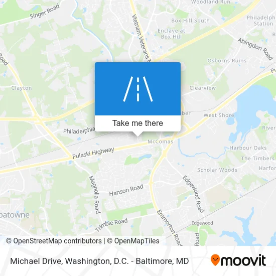 Michael Drive map