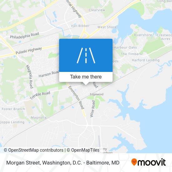 Morgan Street map