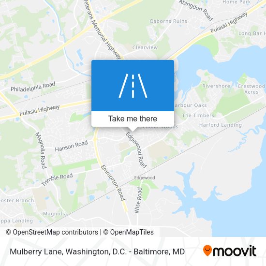 Mulberry Lane map