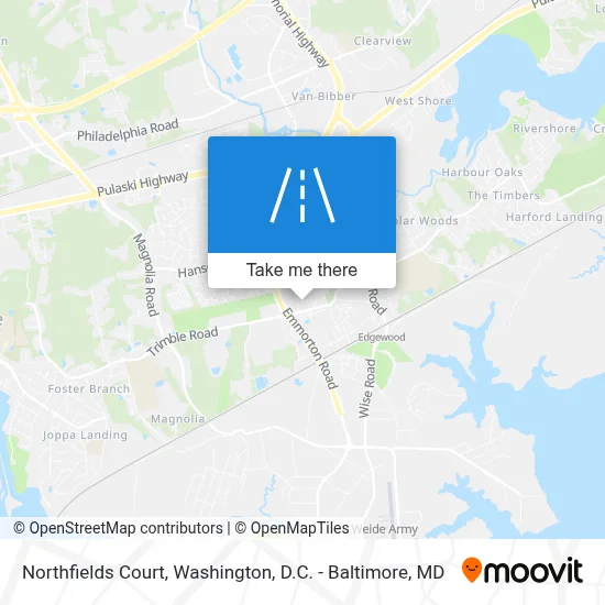 Northfields Court map