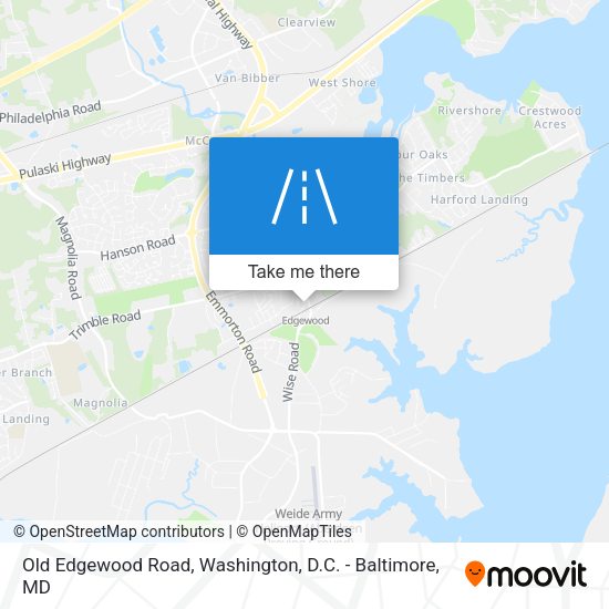 Mapa de Old Edgewood Road