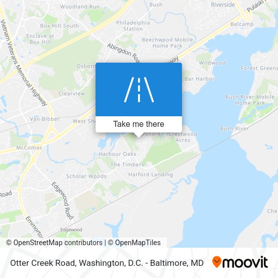 Mapa de Otter Creek Road