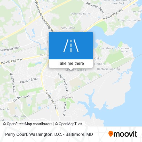 Mapa de Perry Court