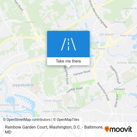 Rainbow Garden Court map