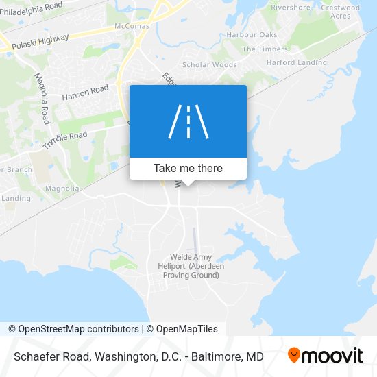 Schaefer Road map