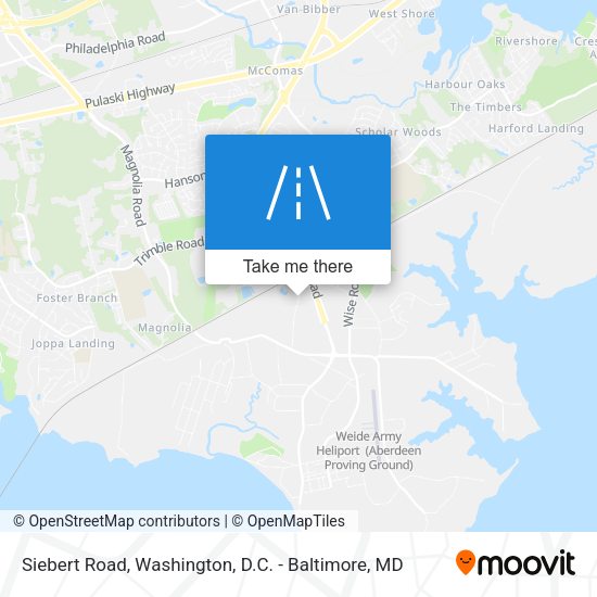 Siebert Road map