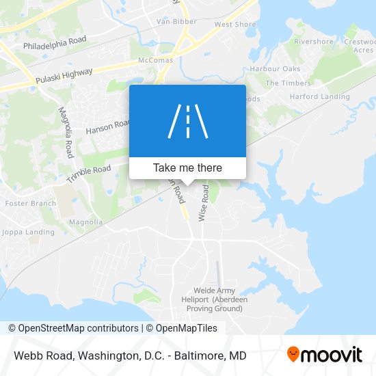 Webb Road map