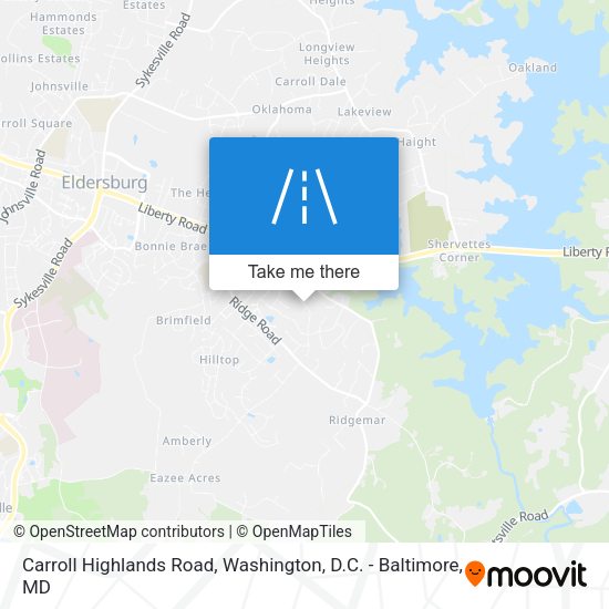 Mapa de Carroll Highlands Road