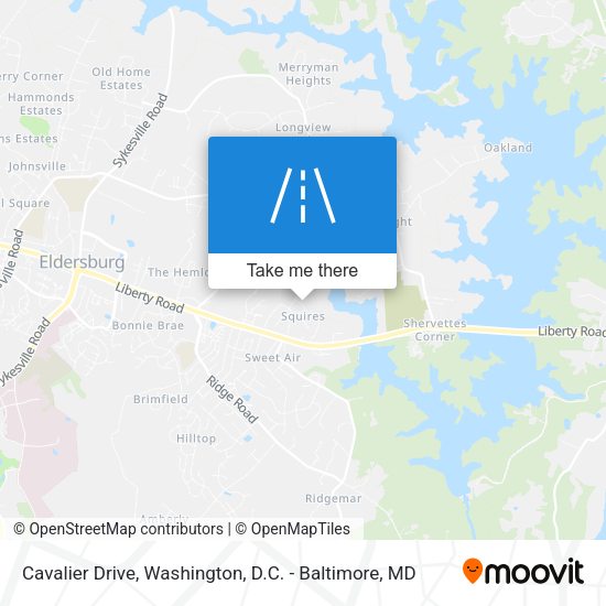 Cavalier Drive map