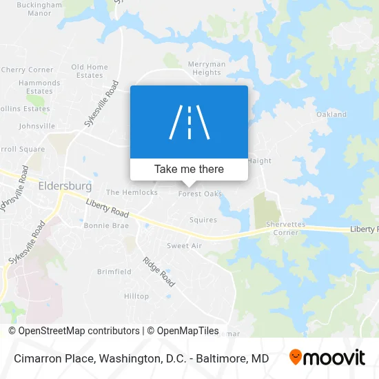Cimarron Place map