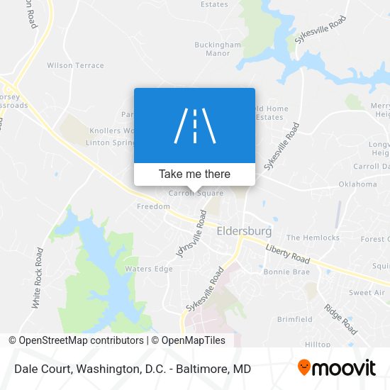 Dale Court map
