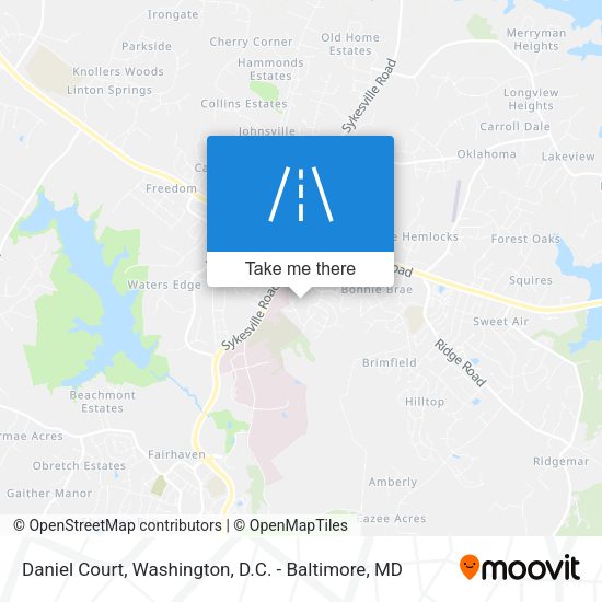 Daniel Court map