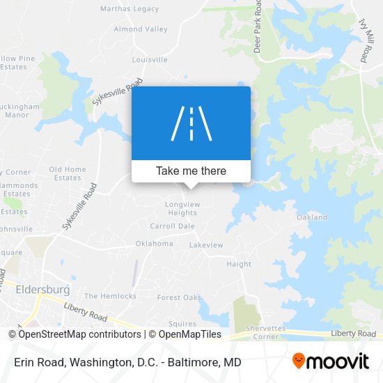 Mapa de Erin Road