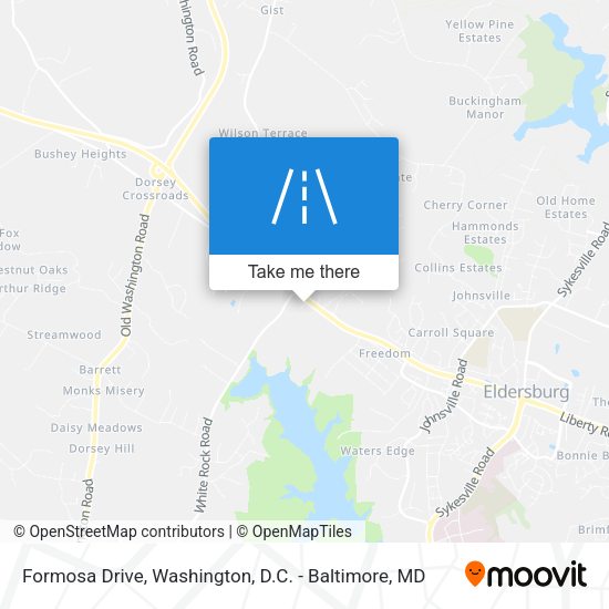 Formosa Drive map