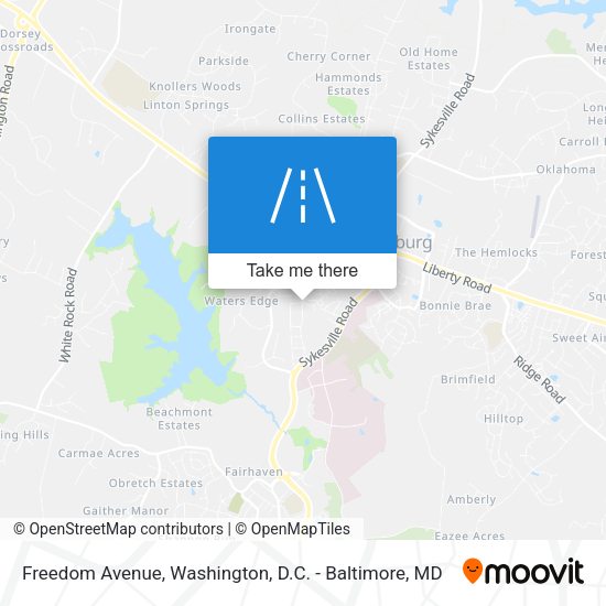 Freedom Avenue map