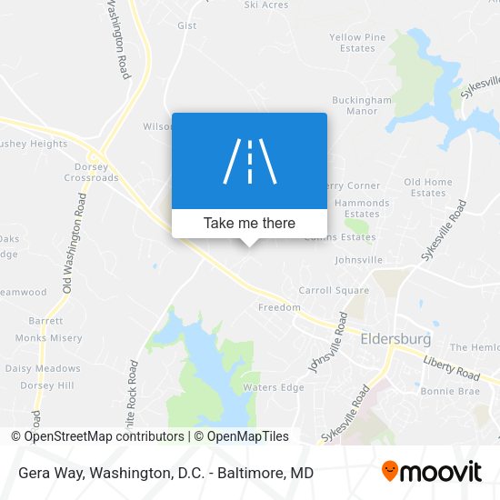 Mapa de Gera Way