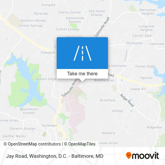 Jay Road map