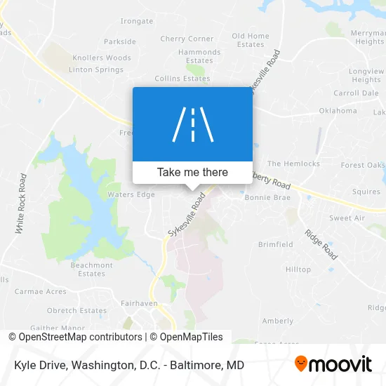 Kyle Drive map