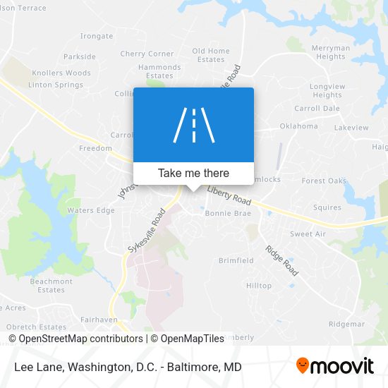 Mapa de Lee Lane