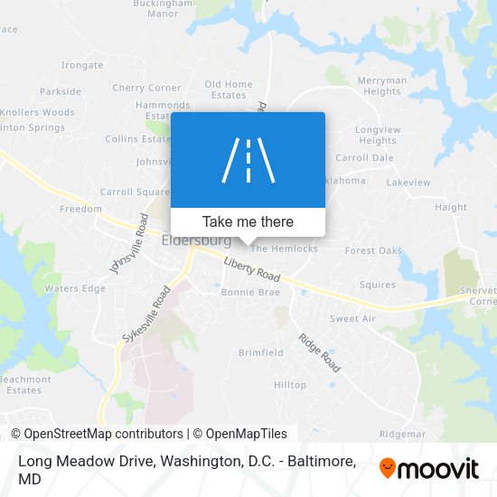 Long Meadow Drive map