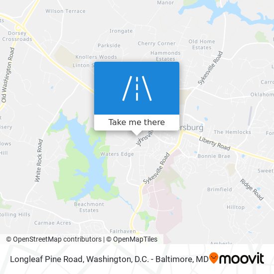 Longleaf Pine Road map