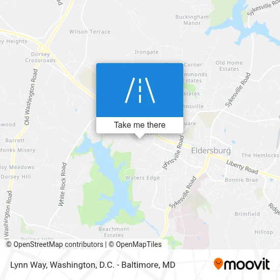 Lynn Way map