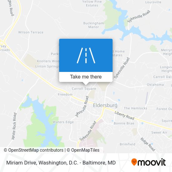 Miriam Drive map