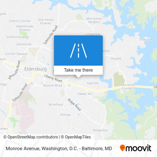 Monroe Avenue map