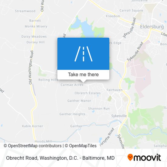 Obrecht Road map