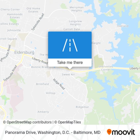 Panorama Drive map