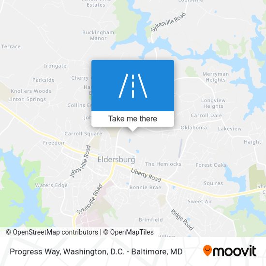Progress Way map