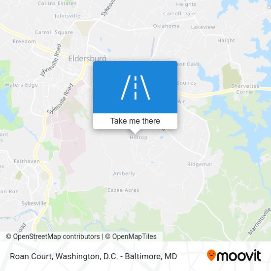 Roan Court map