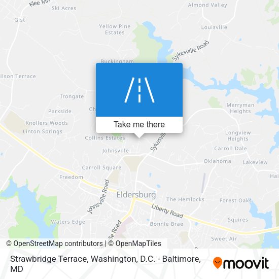 Mapa de Strawbridge Terrace