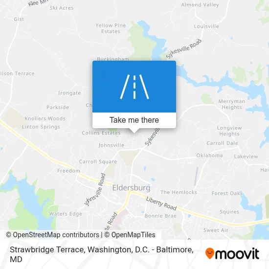 Strawbridge Terrace map