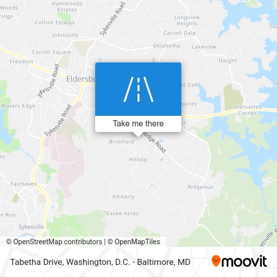Mapa de Tabetha Drive