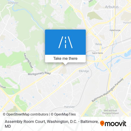 Assembly Room Court map