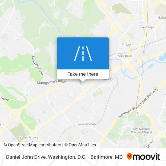Daniel John Drive map