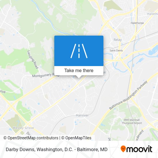 Mapa de Darby Downs