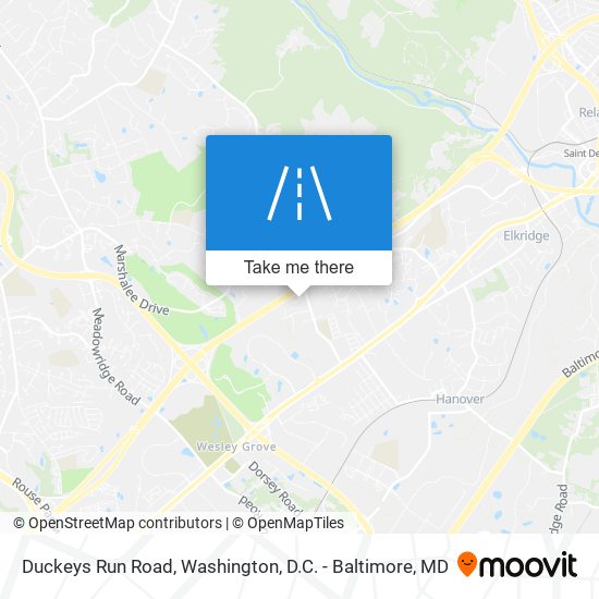 Mapa de Duckeys Run Road