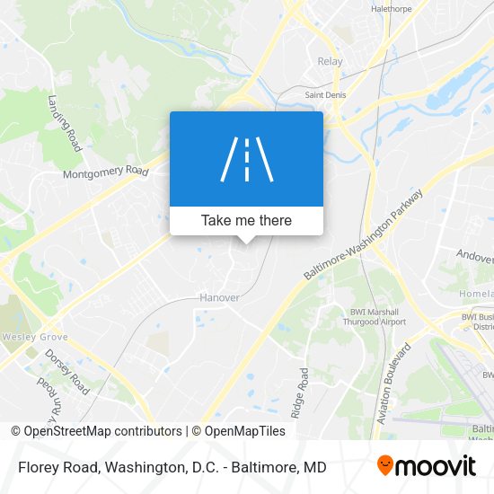 Florey Road map