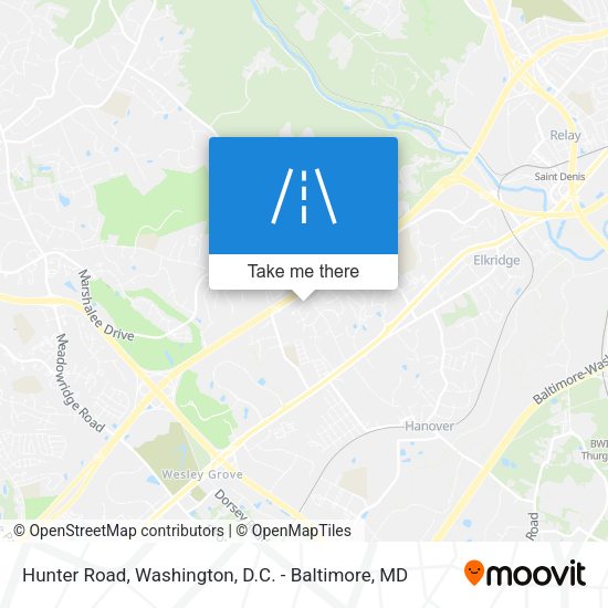 Mapa de Hunter Road